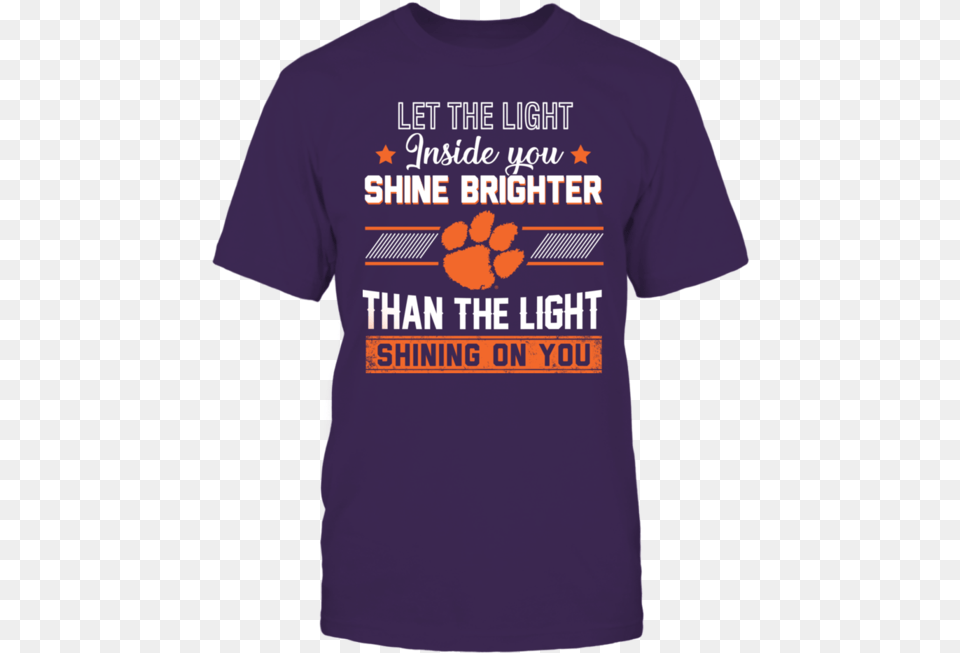 Let The Light Inside You Shine Brighter Streetball, Clothing, Shirt, T-shirt Png Image