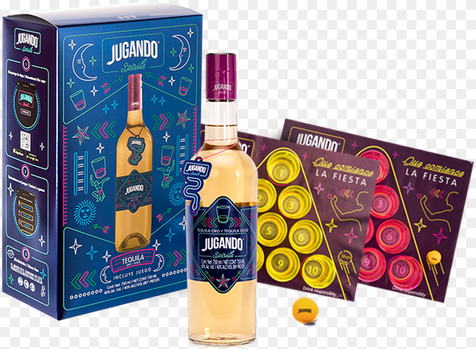 Let The Party Begin With Your Jugando Spirits Kit And Jugando Spirits, Alcohol, Beverage, Liquor, Tequila Png Image