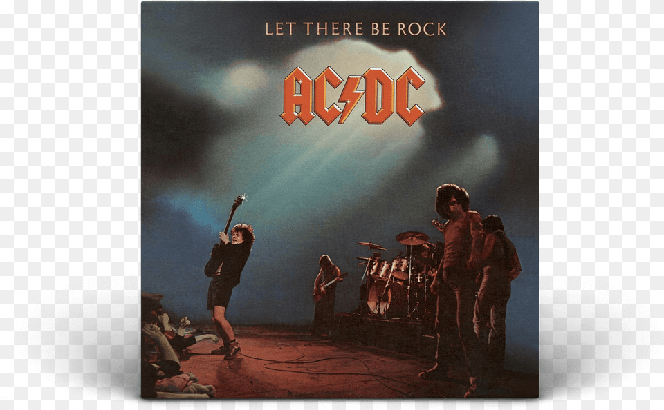Let There Be Rock Album Cover, Concert, Crowd, Person, Publication Free Png Download