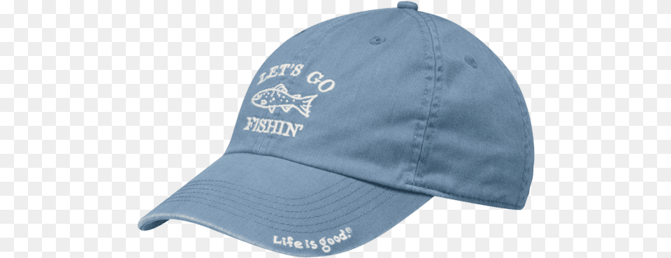 Let39s Go Fishin39 Chill Cap Let39s Go Fishin Chill Cap By Life, Baseball Cap, Clothing, Hat, Person Png Image
