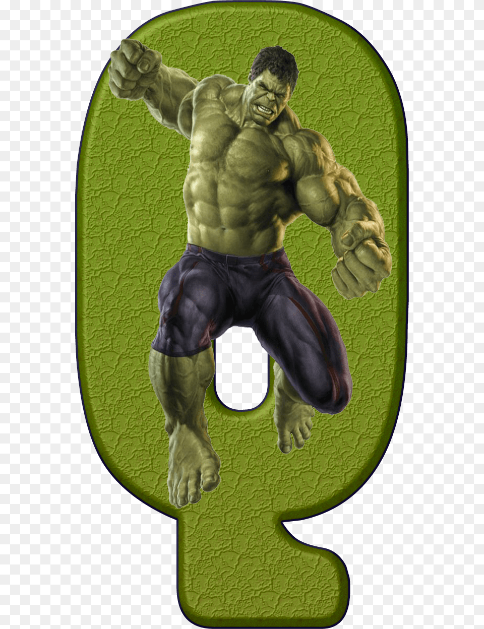 Letra E De Hulk Letra O De Super Heroes, Adult, Male, Man, Person Png Image