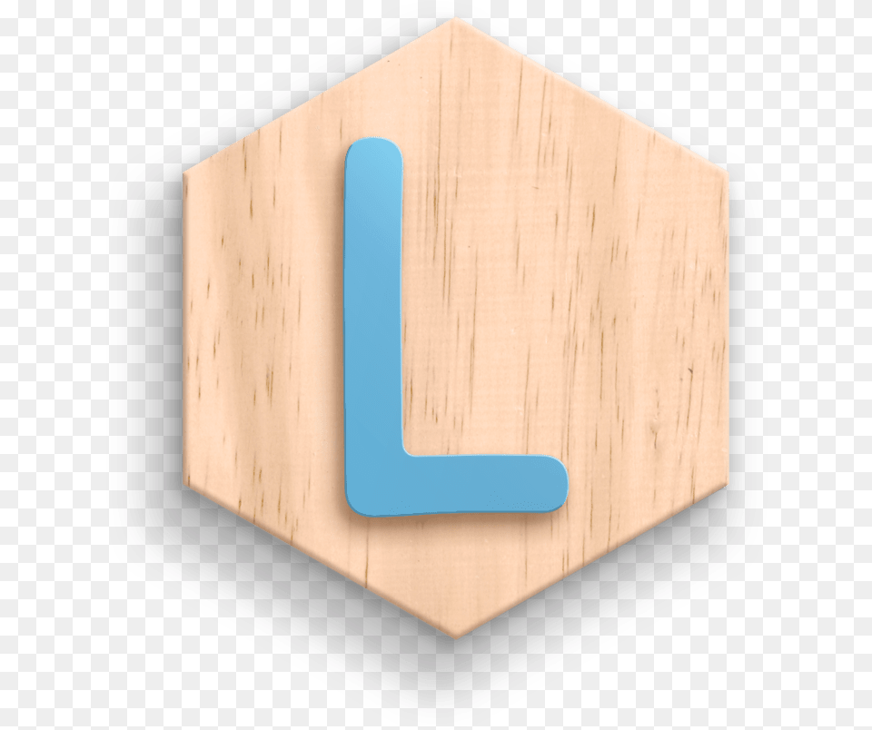Letra L Favo Letter, Plywood, Wood Png Image