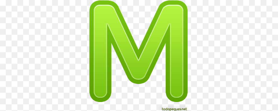 Letra M Pj Masks Abecedario Logo Vertical, Green, Smoke Pipe Free Png Download