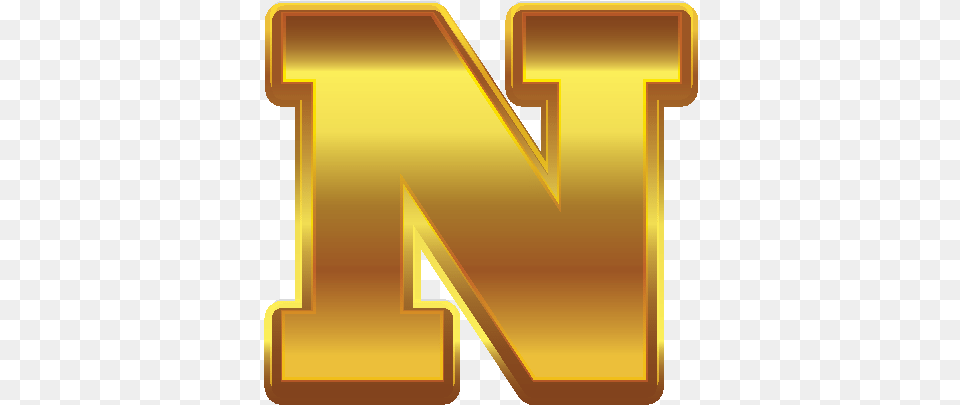 Letra N Dourada, Gold, Text, Number, Symbol Png