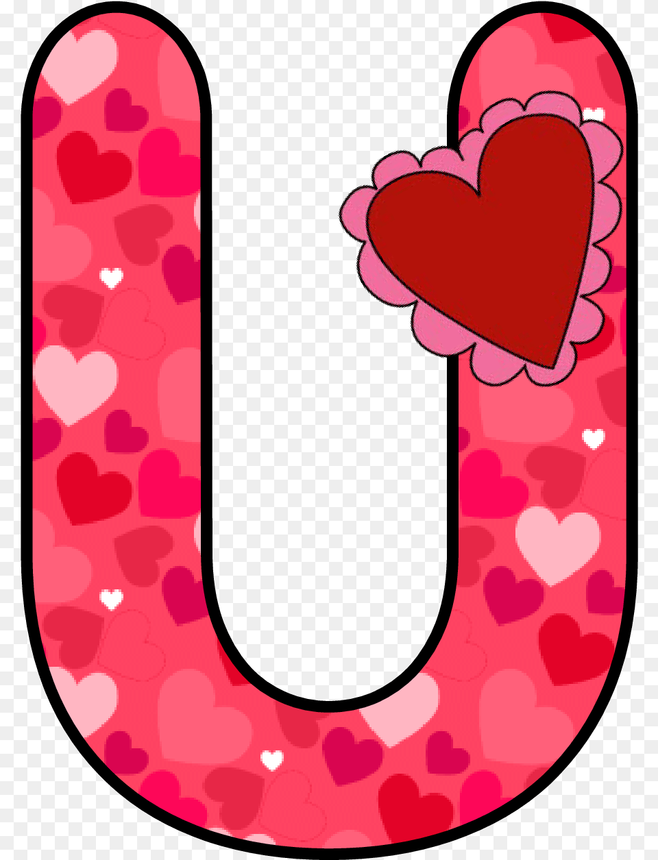 Letra O Decorada Con Corazones, Symbol, Text, Dynamite, Weapon Png Image