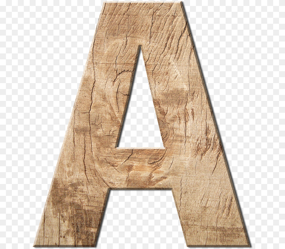 Letras De Madera, Plywood, Triangle, Wood Png Image