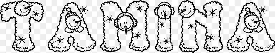 Letras De Navidad, Gray Png Image