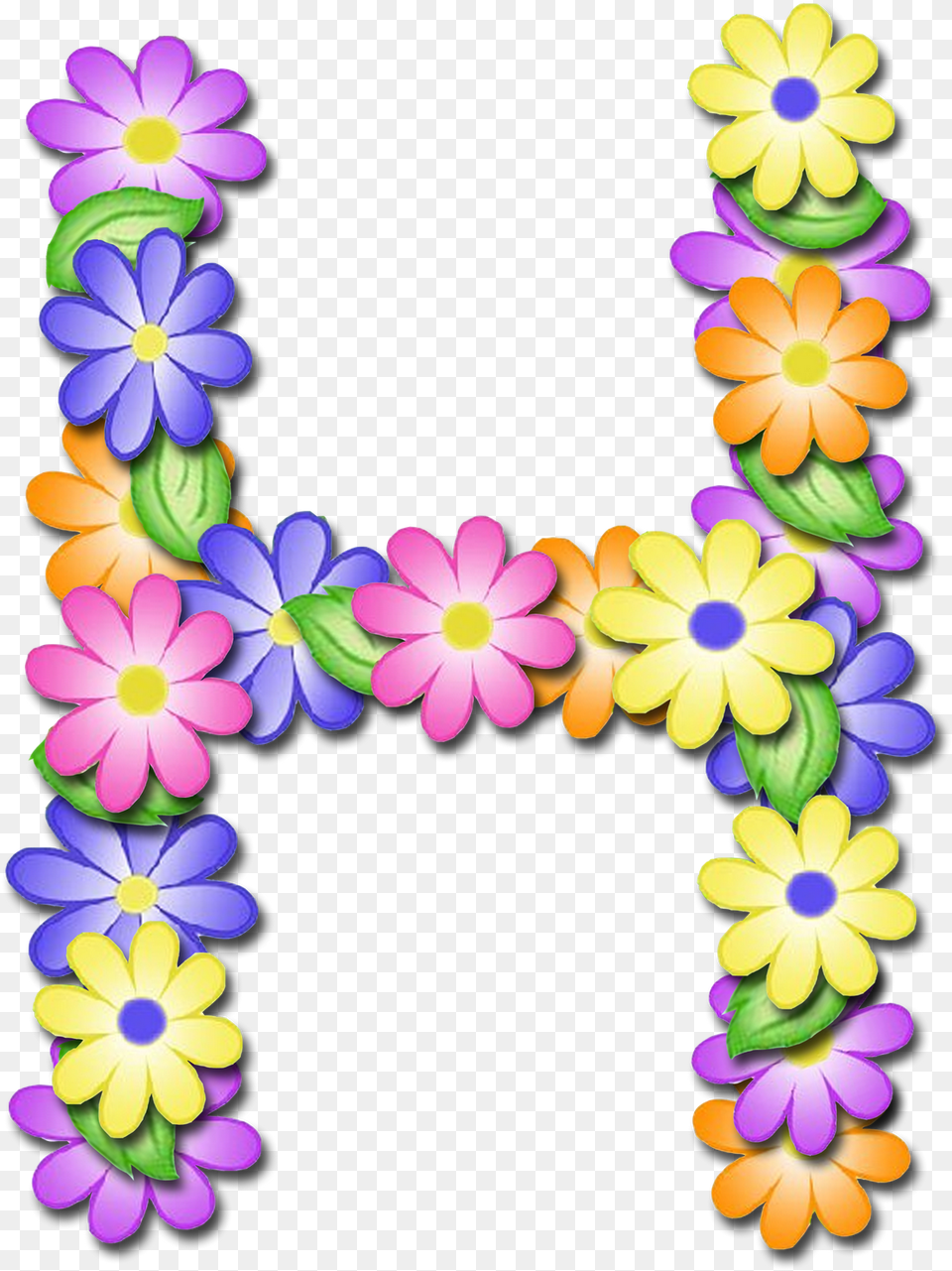 Letras L Con Flores, Accessories, Flower, Flower Arrangement, Ornament Free Transparent Png