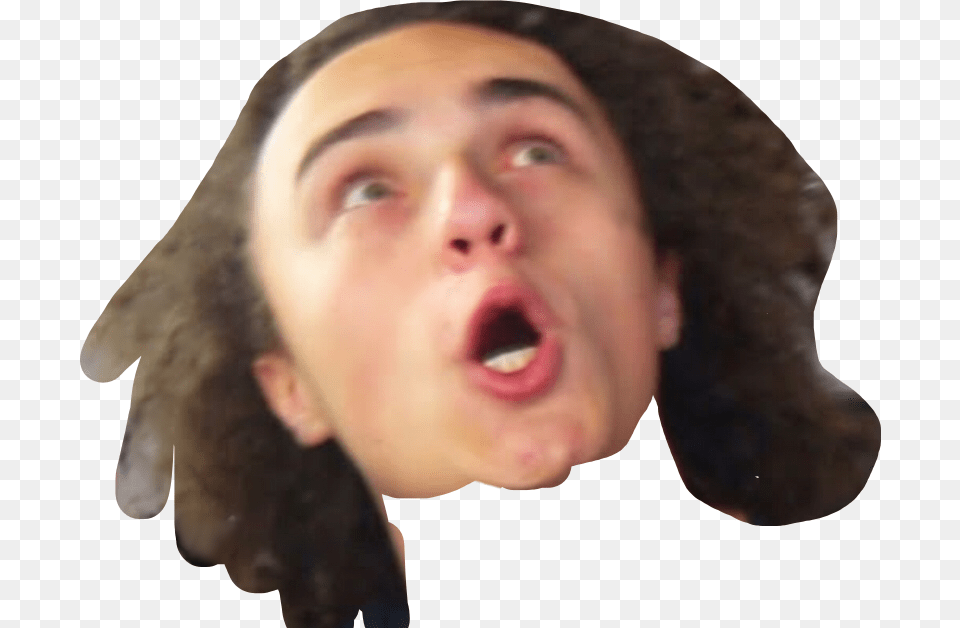 Lets Do This Kwebbelkop Jordi Freetoedit Tongue, Face, Head, Person, Surprised Png Image