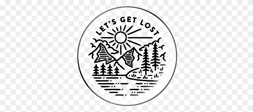 Lets Get Lost Button Rei Sticker Png Image