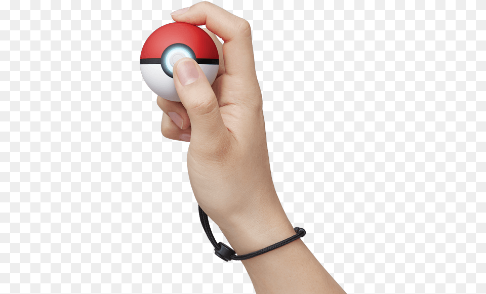 Lets Go And Pokmon Pokeball Plus, Hand, Body Part, Person, Finger Free Transparent Png