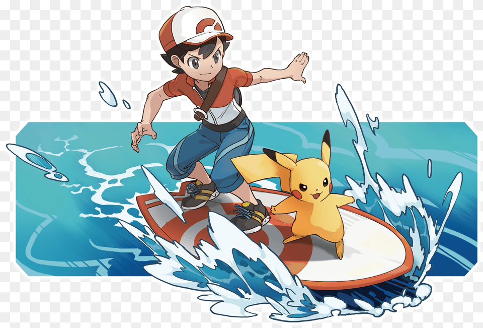 Lets Go Partner Pokemon Go Secret Technique, Book, Comics, Publication, Baby Free Png