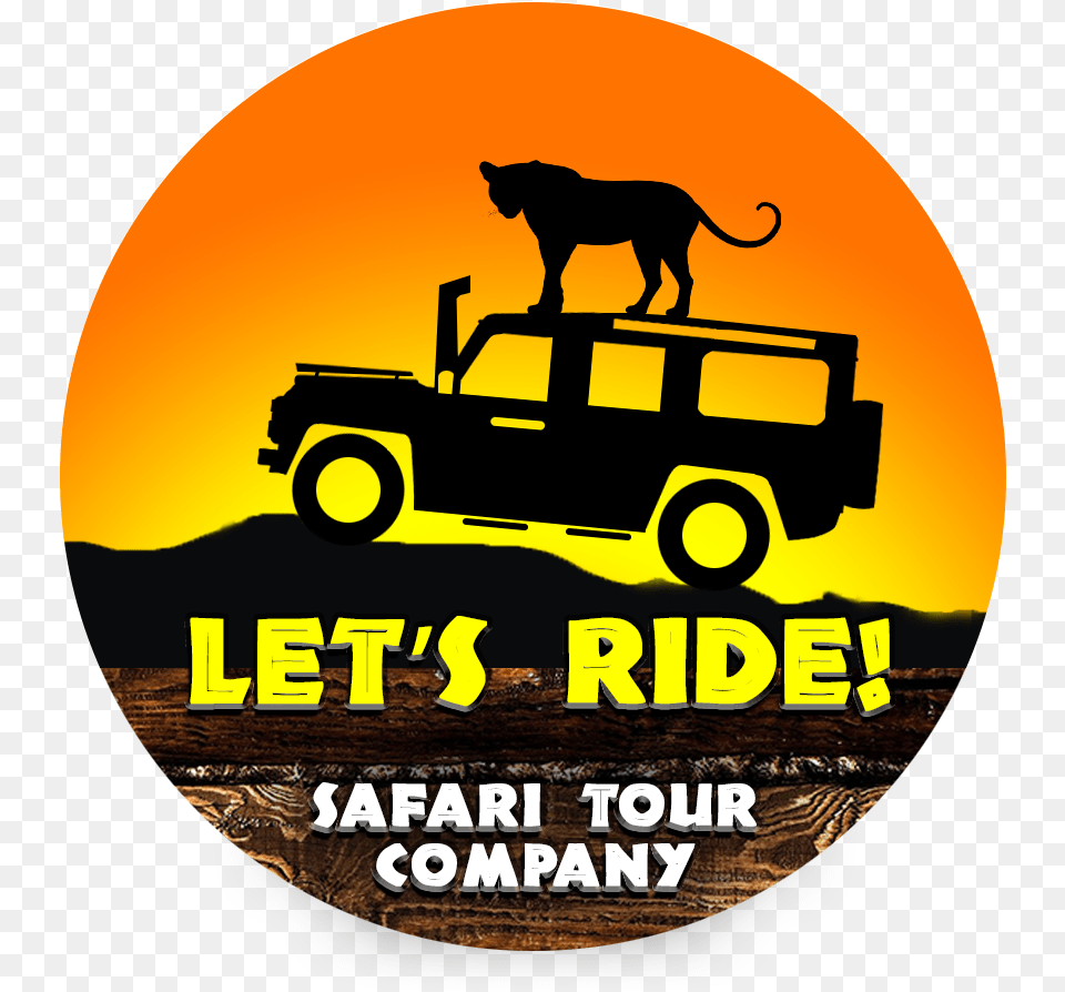 Lets Ride Safari Tour And Safari Logo, Animal, Lion, Machine, Mammal Free Transparent Png