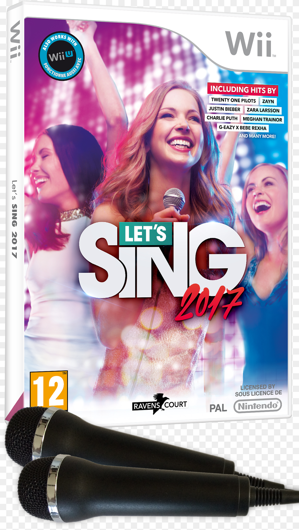 Lets Sing 2017 Wii, Adult, Person, Microphone, Woman Png Image