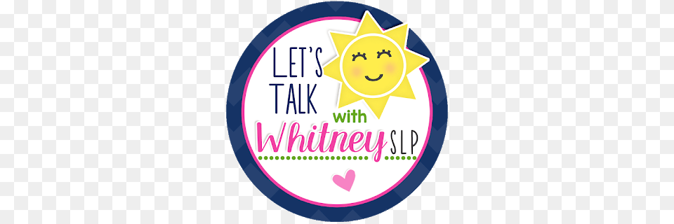 Lets Talk With Whitneyslp, Badge, Logo, Symbol, Disk Png Image