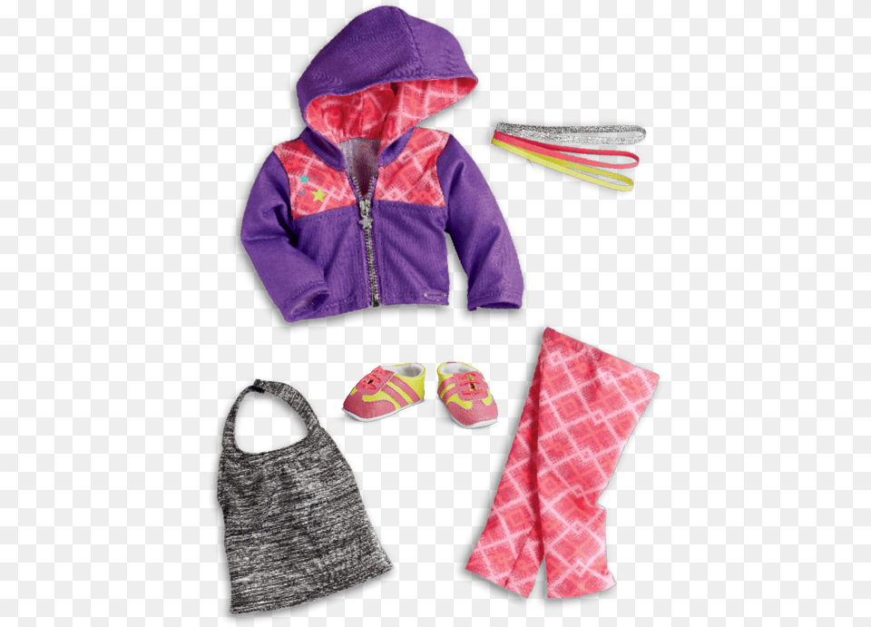 Letsplayoutfit American Girl, Clothing, Coat, Fleece, Person Png