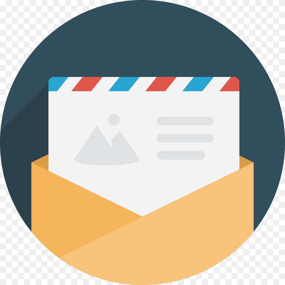 Letter, Envelope, Mail, Airmail, Disk Png