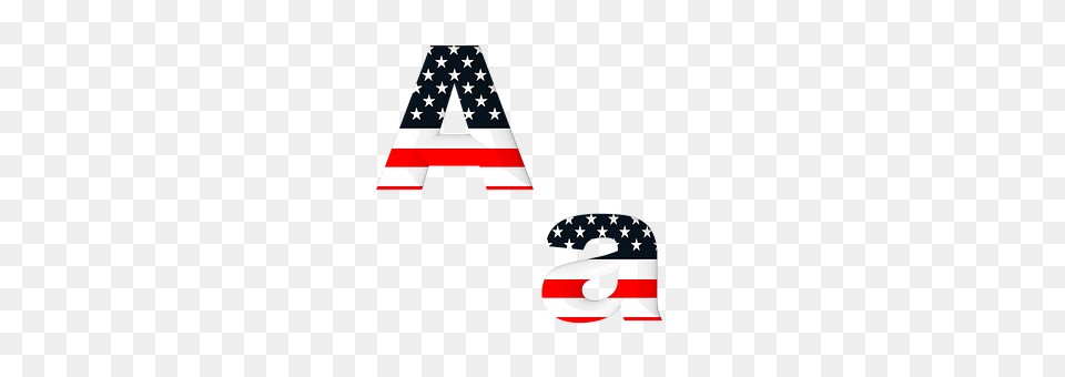Letter American Flag, Flag Png