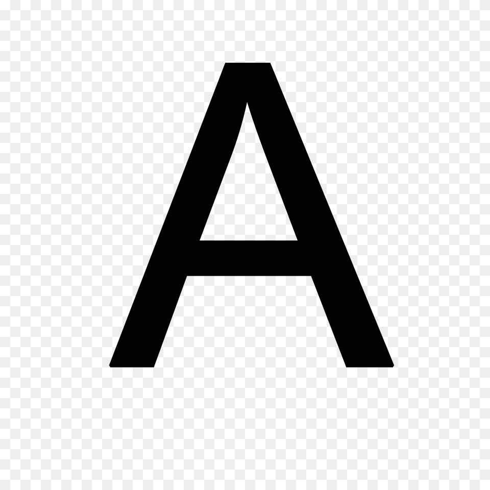 Letter A, Electronics, Screen Free Png