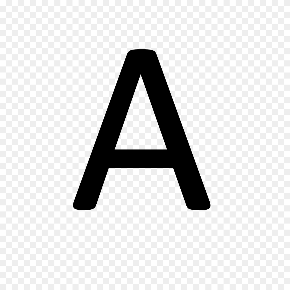 Letter A, Electronics, Screen, Blackboard, Lighting Free Png Download