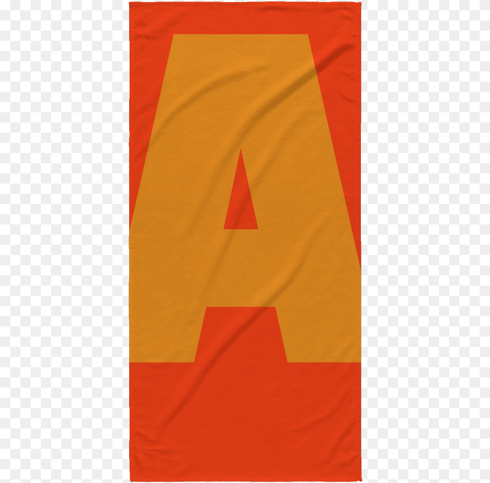 Letter A Alvin And The Chipmunks Style Beach Towel Alvin And The Chipmunks Letter, Flag, Text Free Transparent Png
