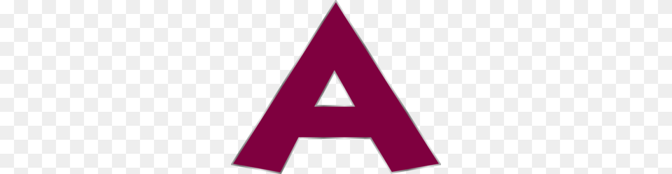 Letter A Clip Art, Triangle Png Image