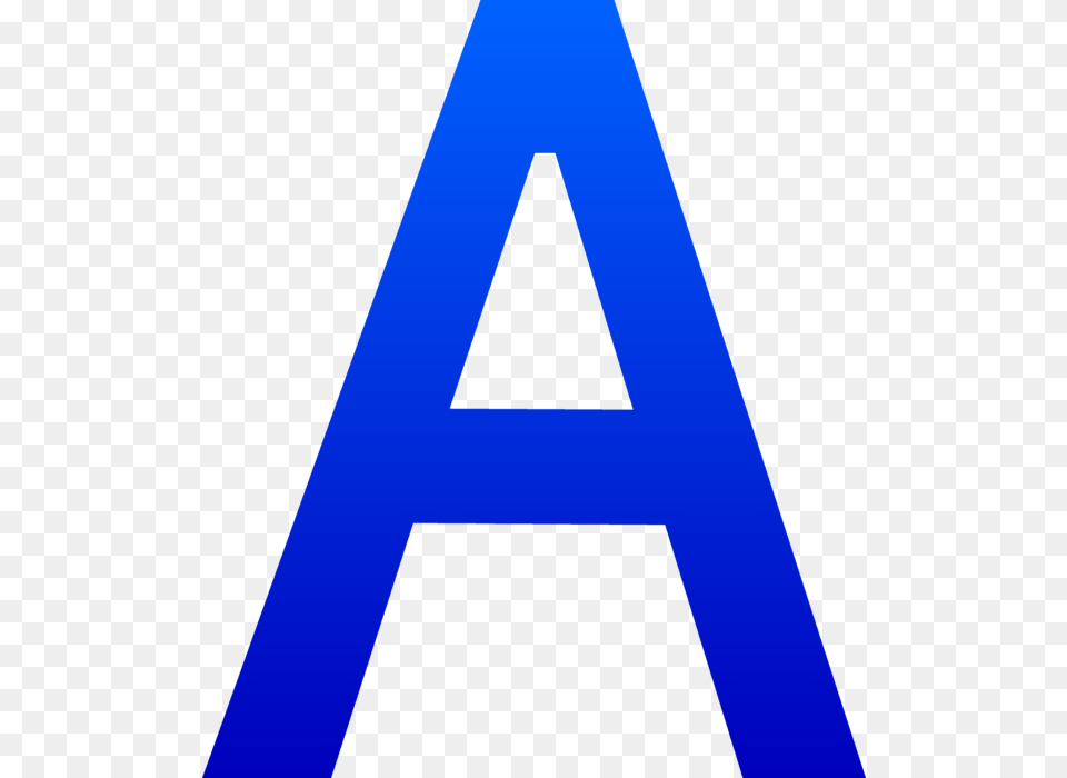 Letter A Clip Art, Triangle, Symbol, Sign Free Png Download