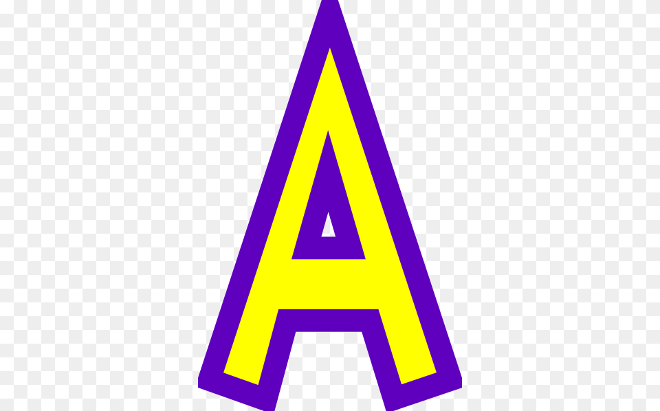 Letter A Clip Art, Triangle Png Image