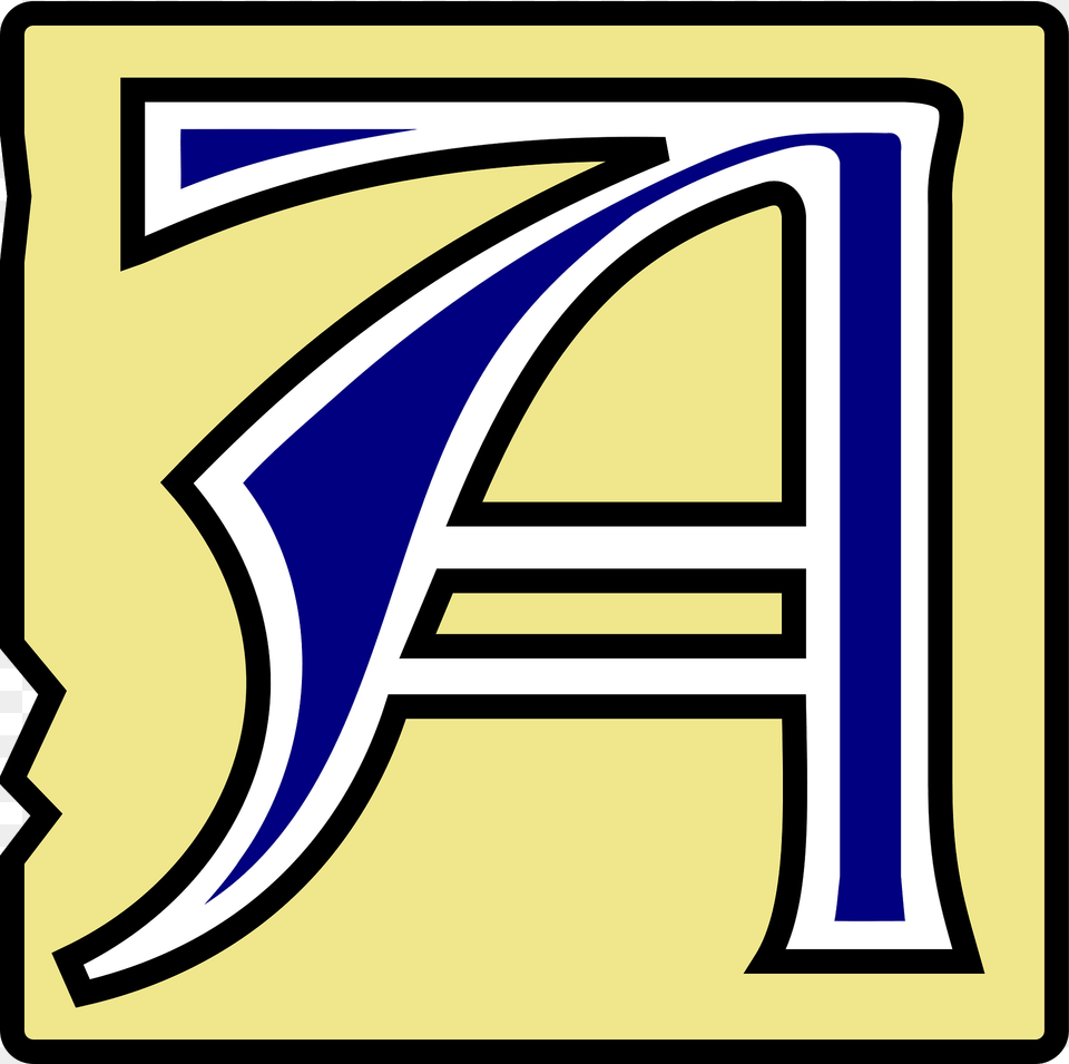 Letter A Clipart, Emblem, Logo, Symbol, Text Png Image