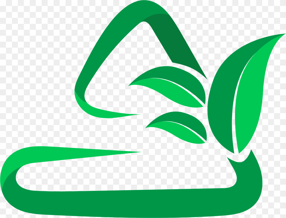Letter A Green Leaf Ecology Logo Nature Language, Plant Png Image