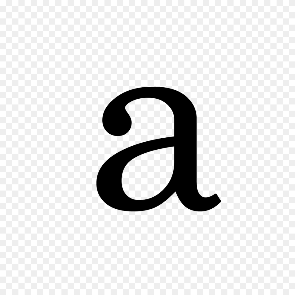 Letter A Image Vector Clipart, Gray Free Transparent Png
