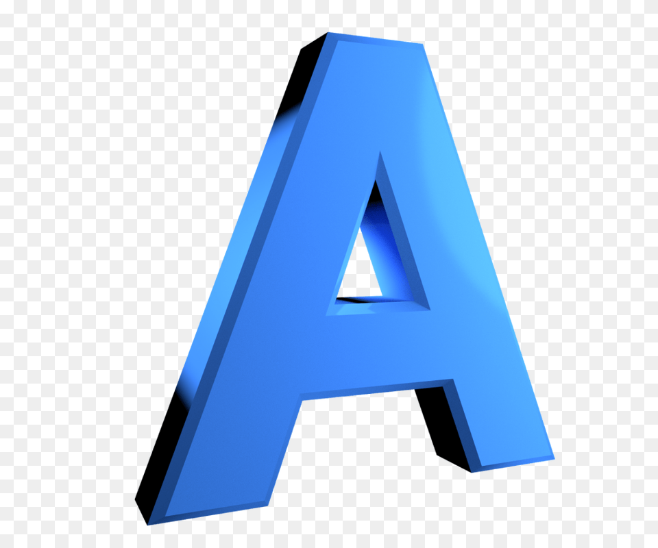Letter A Image Vector Clipart, Triangle Free Transparent Png