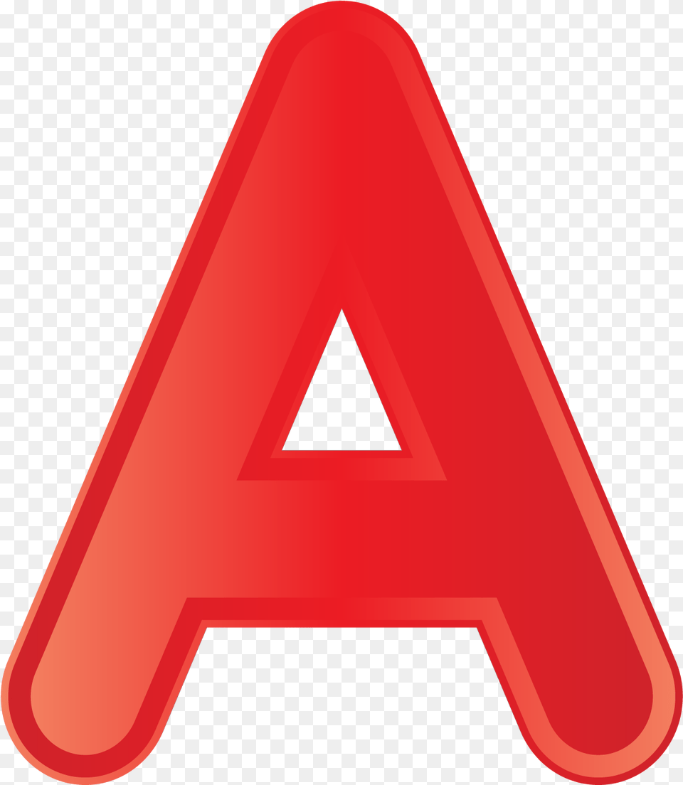 Letter A Royalty Sign, Symbol, Triangle, Road Sign Free Png