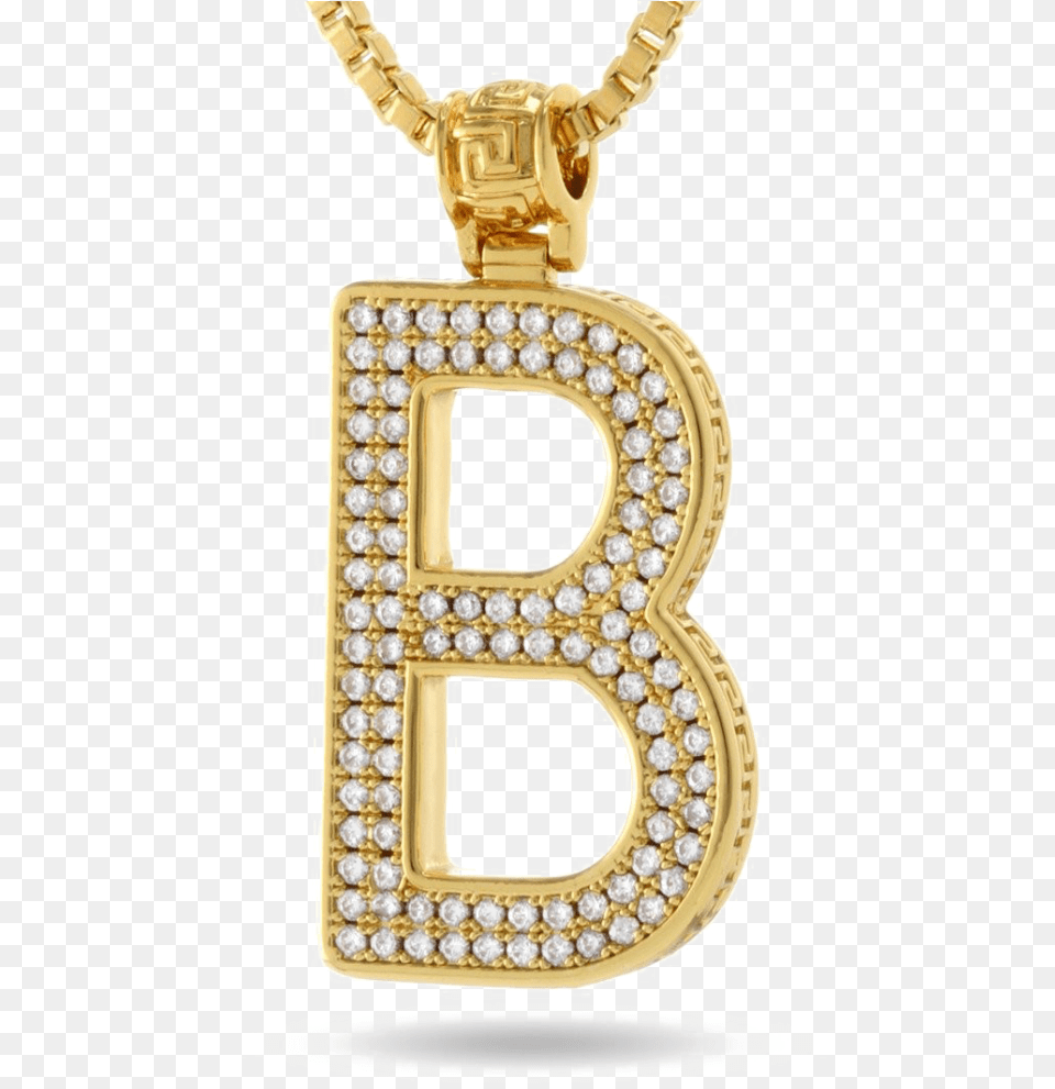 Letter B Background Letter B Gold Chain, Accessories, Jewelry, Necklace, Diamond Png Image