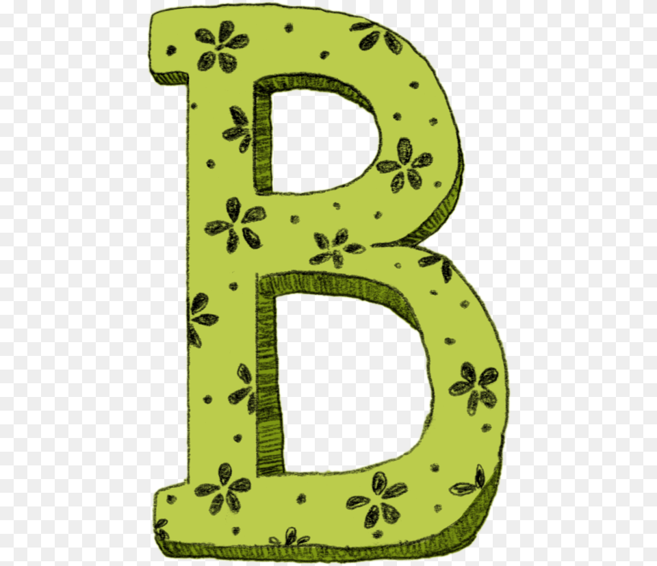 Letter B Image Letter B Color Green, Number, Symbol, Text, Animal Free Transparent Png