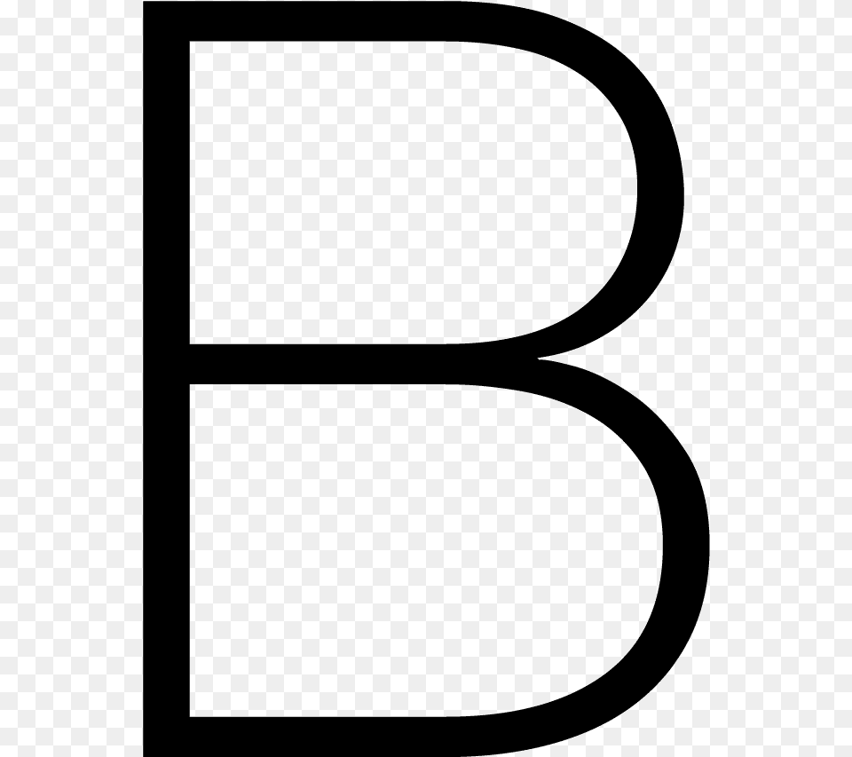 Letter B Letter B Transparent Background, Text, Symbol, Light Free Png