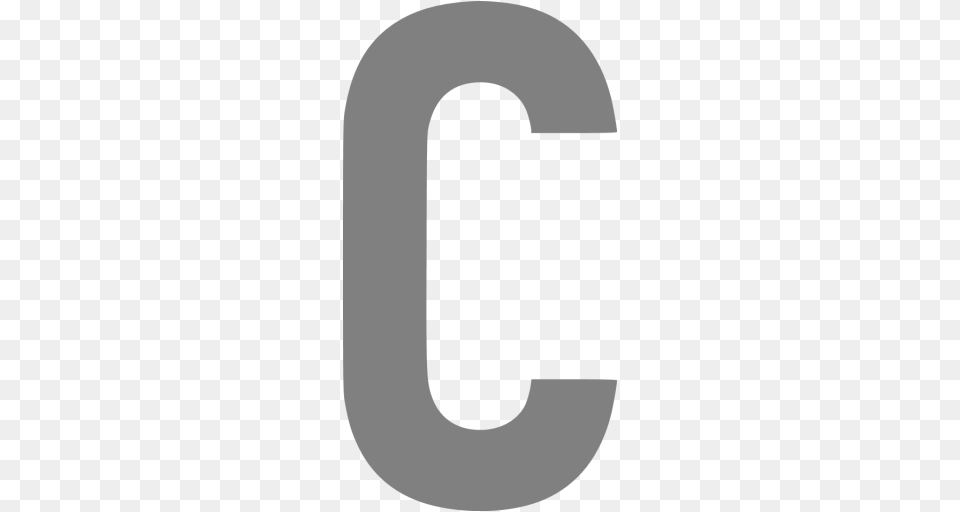 Letter C, Symbol, Number, Text Free Png Download