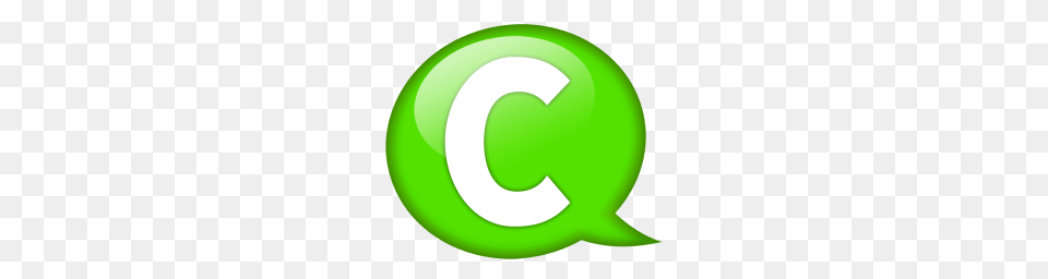 Letter C, Green, Symbol, Text, Disk Free Png Download