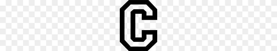 Letter C, Gray Free Png Download
