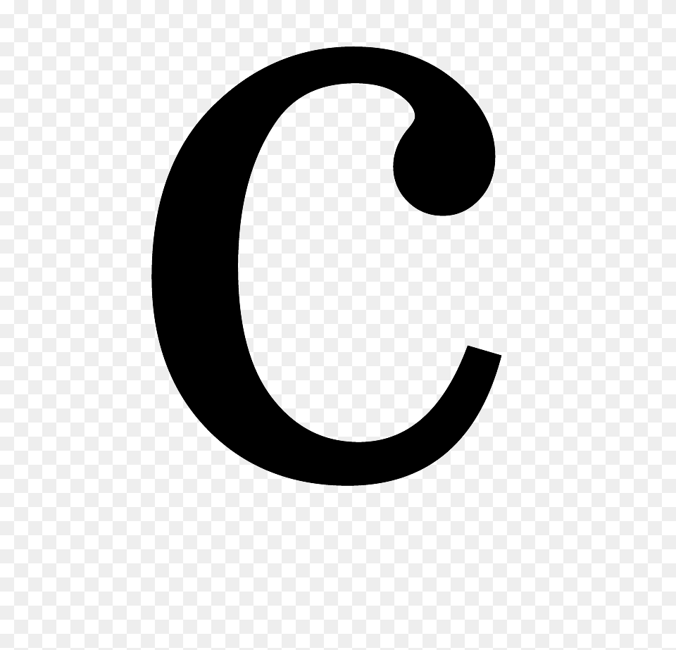 Letter C, Electronics, Screen Free Png Download