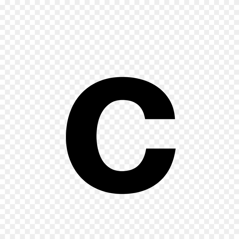 Letter C, Symbol, Number, Text Free Transparent Png