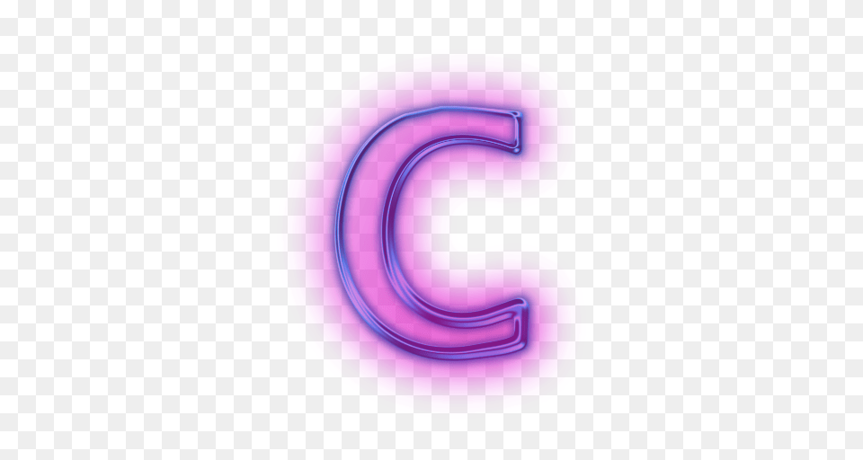 Letter C, Light, Text, Symbol, Number Free Png Download