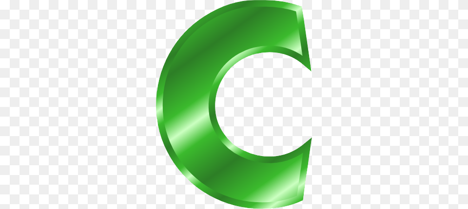 Letter C, Green, Accessories, Gemstone, Jewelry Png Image