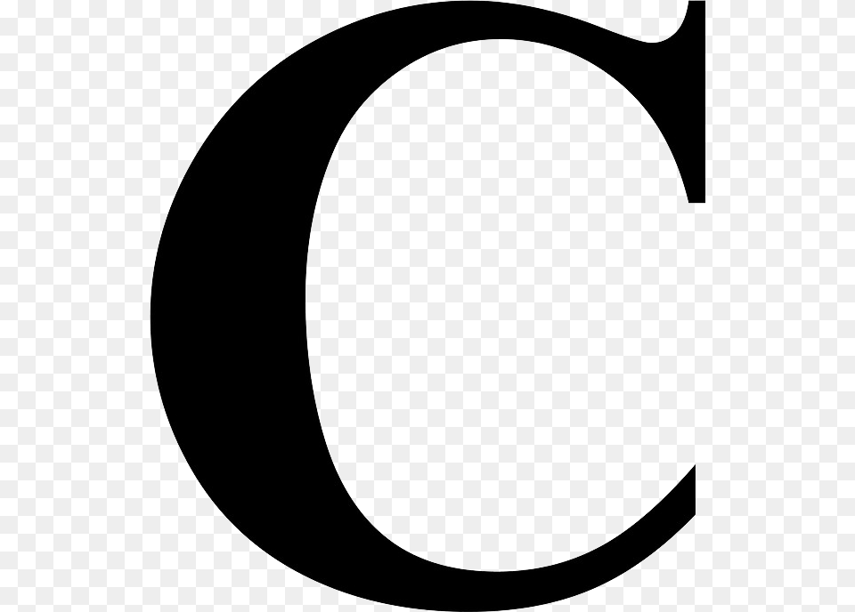 Letter C Desktop Backgrounds, Stencil, Astronomy, Moon, Nature Free Png Download