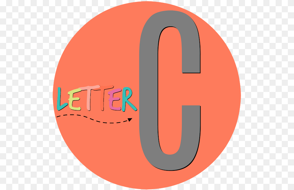 Letter C For Kindergarten, Text, Number, Symbol, Logo Free Png Download