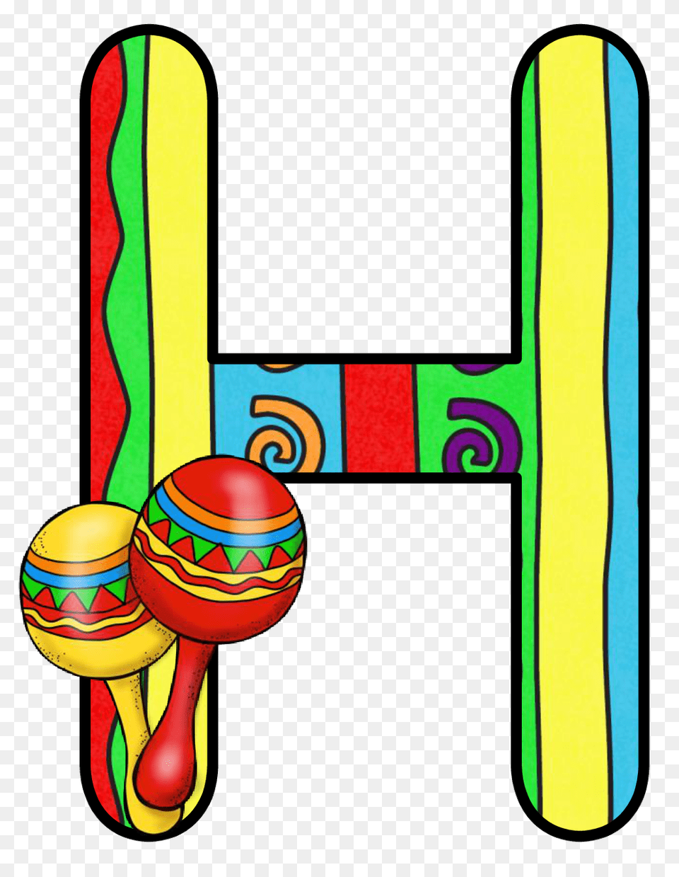 Letter Classroom Alphabet May, Maraca, Musical Instrument, Toy Png Image