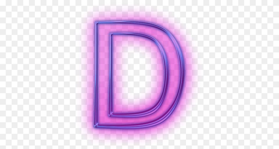 Letter D, Purple, Disk, Text Free Png