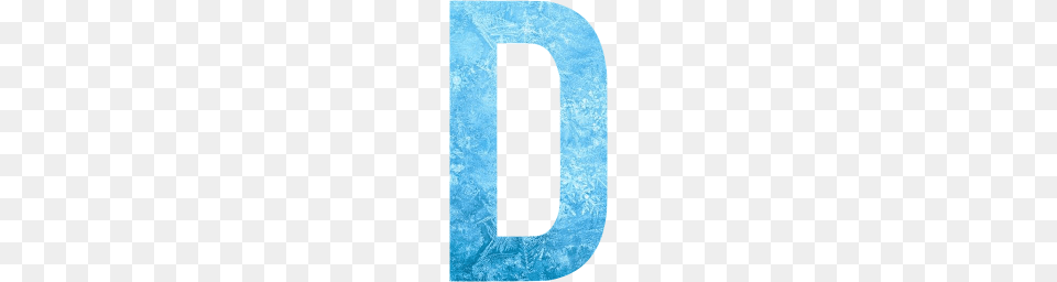Letter D, Ice, Text Png Image