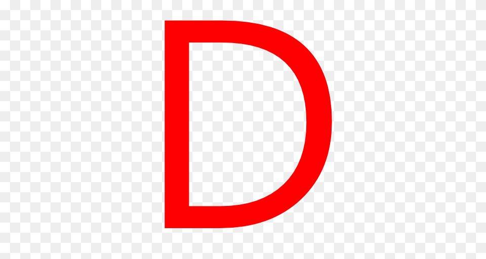 Letter D, Symbol, Text Free Transparent Png