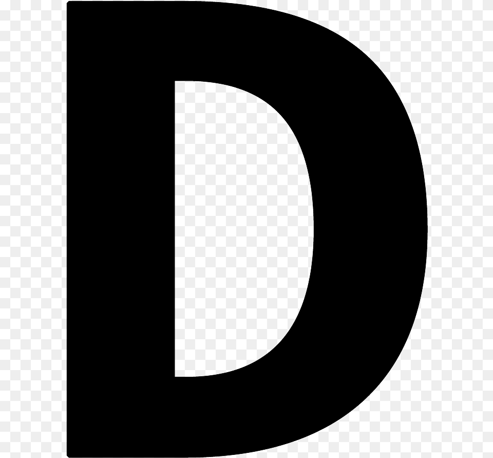 Letter D Litera D, Gray Png